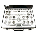 TAP AND DIE SET 110 PIECE ALLOY STEEL WITH WRENCHES - TOOLZONE KDPTP096