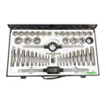 TAP AND DIE SET METRIC 45 PIECE LARGE TUNGSTEN ALLOY STEEL - TOOLZONE KDPTP106