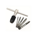 TAP WRENCH SET 6 PIECE WITH METRIC TAPS M6-M8 ALLOY STEEL
