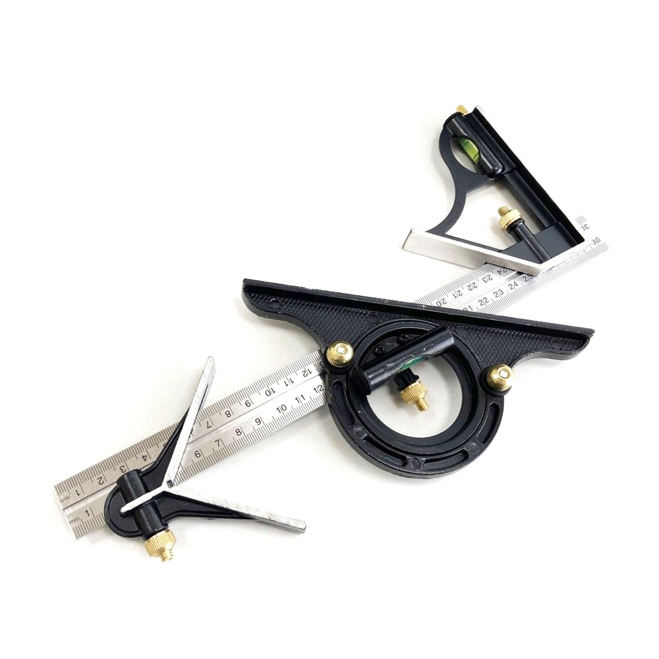 COMBINATION SQUARE 12 WITH PROTRACTOR METRIC AND IMPERIAL - TOOLZONE KDPWW017