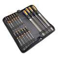 FILE SET 16PC WITH CARRY CASE 200mm AND 100mm BEARING STEEL FILES - TOOLZONE KDPWW216