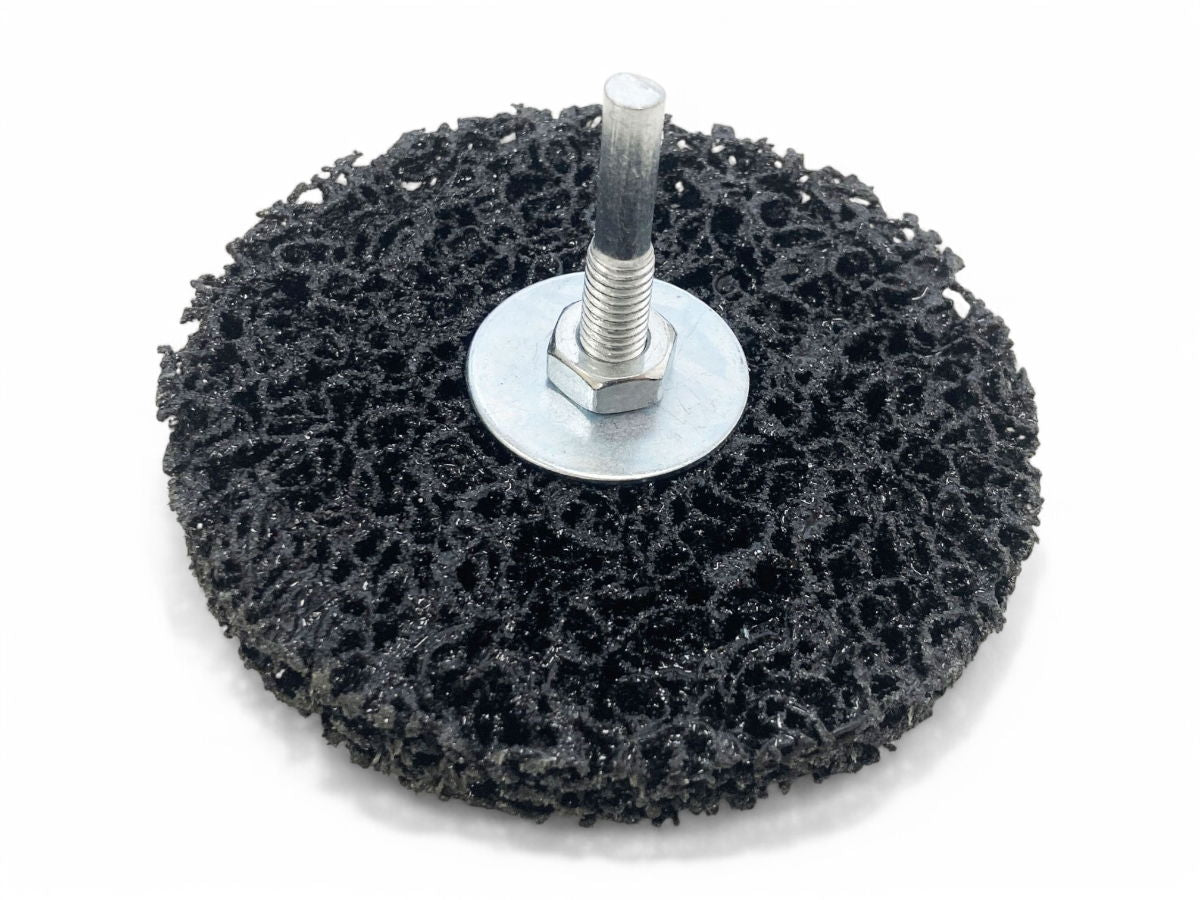 PAINT AND RUST REMOVER WHEEL 100mm x 8mm 6mm SHANK - TOOLZONE KDPAB146 ...