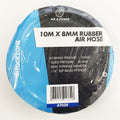 AIR HOSE 10m x 8mm HI VIS 1/4 BSP FITTINGS WORKING PRESSURE 20 bar - TOOLZONE KDPAT038
