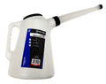 MEASURING JUG 5 litre WITH LID AND FLEXIBLE SPOUT POLYETHYLENE - TOOLZONE KDPAU008