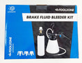 BRAKE FLUID BLEEDER KIT PNEUMATIC 750ml 70-120 psi 2m TUBE - TOOLZONE KDPAU032