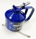 OIL CAN 1 1/2 PINT METAL WITH 105mm FLEXIBLE SPOUT - TOOLZONE KDPAU057
