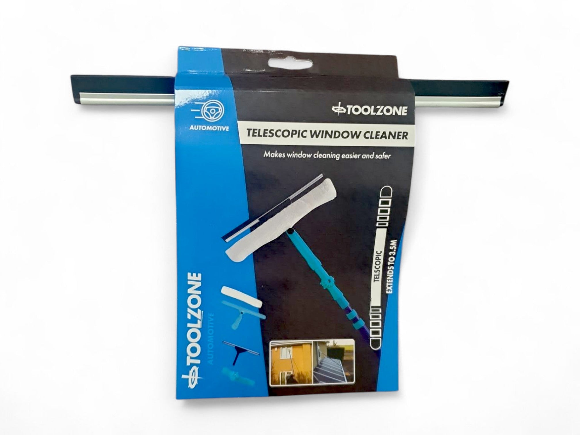 TELESCOPIC MOP AND SQUEEGEE 3.5m - TOOLZONE KDPAU286