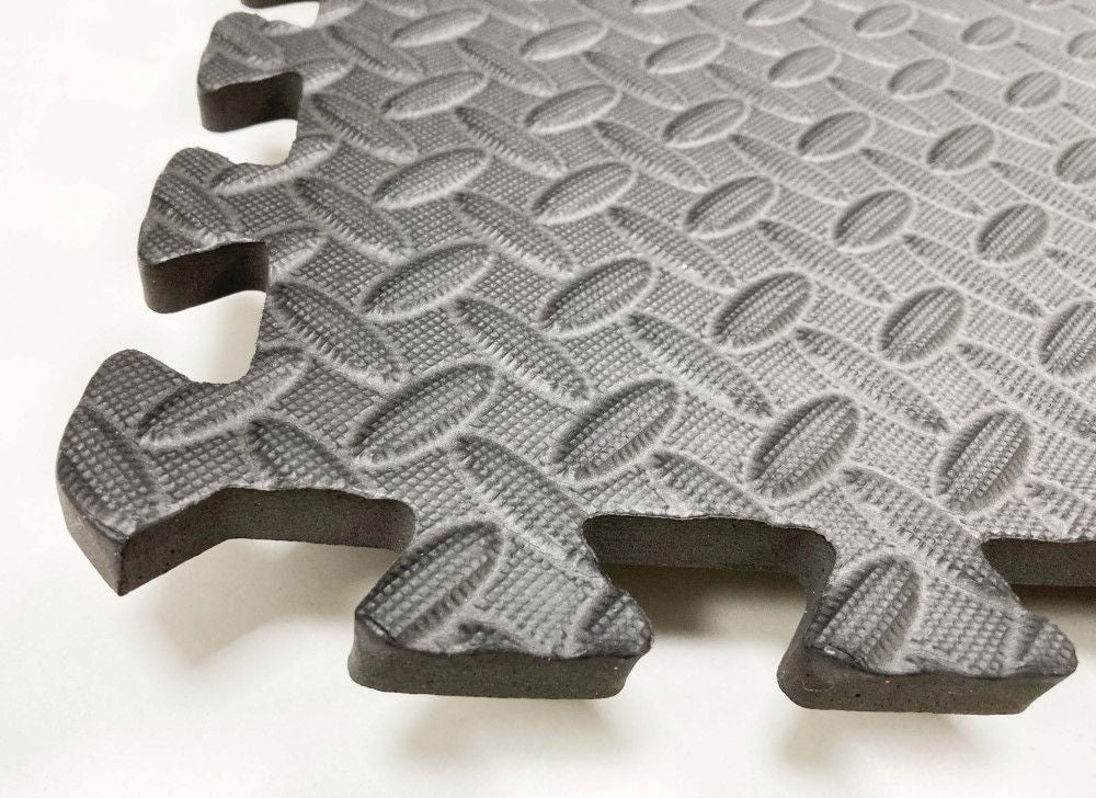 ANTI FATIGUE FOAM FLOORING 6pc 600 x 600mm COVERS 2.23m² - TOOLZONE KDPAU305