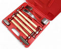 BODY REPAIR KIT 9pc HICKORY HANDLE DROP-FORGED STEEL - TOOLZONE KDPAU372