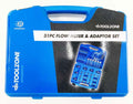 FLOW METER AND ADAPTOR SET 31pc FOR COMMON RAIL DIESEL ENGINES - TOOLZONE KDPAU379