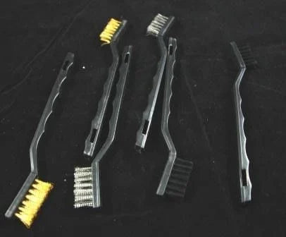 MINI BRUSH SET 6PC ASSORTED 175mm - TOOLZONE KDPBR009