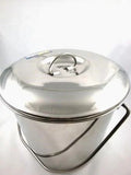 LID STAINLESS STEEL FOR 12 litre BUCKET 315mm - TOOLZONE KDPGD183
