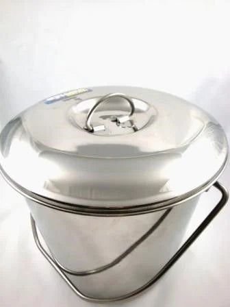 LID STAINLESS STEEL FOR 12 litre BUCKET 315mm - TOOLZONE KDPGD183
