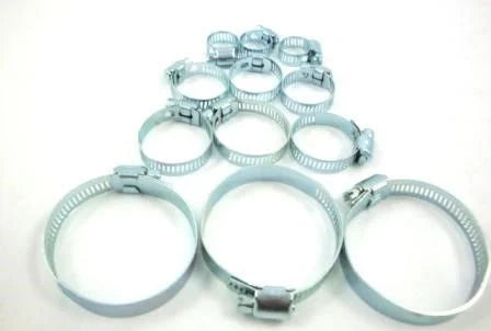 HOSE CLIPS ASSORTED SET 12pc 6-51mm - TOOLZONE KDPHW067