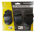 MOUSE TRAPS SET 3pc PLASTIC - TOOLZONE KDPHW144