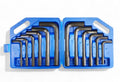 HEX KEY SET JUMBO METRIC AND AF 12pc IN CASE 40CR - TOOLZONE KDPHX024