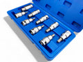 HEX BIT SET METRIC 1/2 DRIVE 9pc 4-17mm CHROME VANADIUM - TOOLZONE KDPHX039
