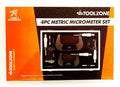 MICROMETER SET 4PC 0-100mm 0.01mm GRADUATIONS - TOOLZONE KDPMS057