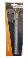 METAL VERNIER CALIPER 6 0-150mm NICKEL PLATED - TOOLZONE KDPMS087
