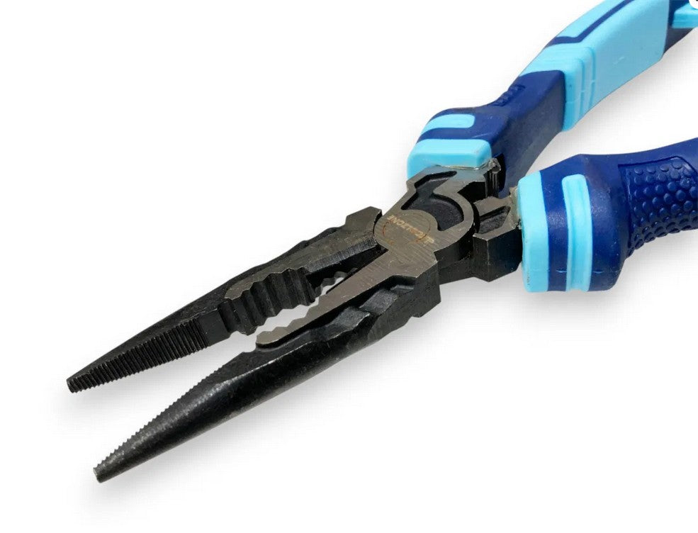 ELITE 8'' INDUSTRIAL HEAVY DUTY LONG NOSE PLIERS - TOOLZONE KDPPL115