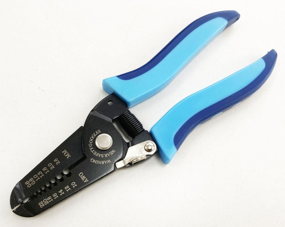 WIRE STRIP PLIERS 10-22 swg SPRING LOADED LOCKING CATCH - TOOLZONE KDP ...