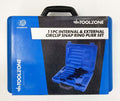 CIRCLIP PLIER SET 11PC HEAT TREATED STEEL WITH STORAGE CASE - TOOLZONE KDPPL136