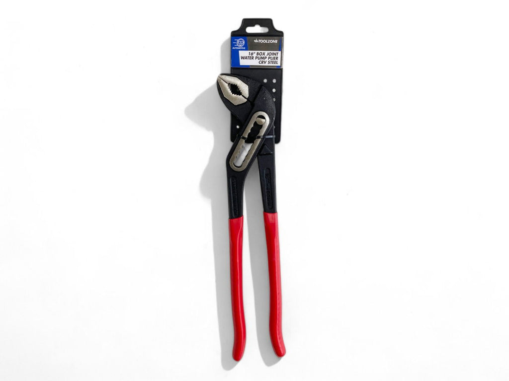 WATER PUMP PLIER BOX JOINT 16 CRV BLACK FINISH - TOOLZONE KDPPL143