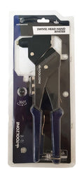 HAND RIVETER SWIVEL HEAD 300mm 2.4-4.8mm - TOOLZONE KDPRV003