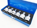 SPLINE AND STAR BIT SET 6PC 3/4 DRIVE T70-T100 M16 M18 - TOOLZONE KDPSD069