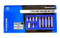 SPLINE BIT SET 11PC CRV M5-M12 30mm 75mm - TOOLZONE KDPSD098