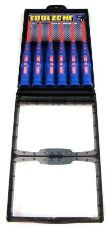 PRECISION VDE TAMPER STAR SCREWDRIVER SET 6PC T5-T10 - TOOLZONE KDPSD274