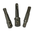 SDS PLUS SOCKET DRIVER SET 3PC 1/4 3/8 1/2 - TOOLZONE KDPSD280