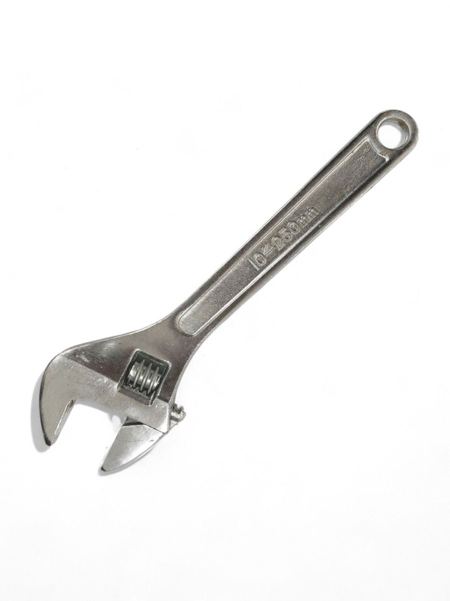 ADJUSTABLE SPANNER 10 MAX JAW 29mm DROP FORGED CHROME PLATED - TOOLZONE KDPSP044