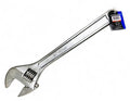 ADJUSTABLE SPANNER 24 MAX JAW 58mm DROP FORGED CHROME PLATED - TOOLZONE KDPSP048