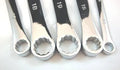LONG RING SPANNER SET 5PC 8x10 TO 17x19mm CHROME MOLYBDENUM - TOOLZONE KDPSP087