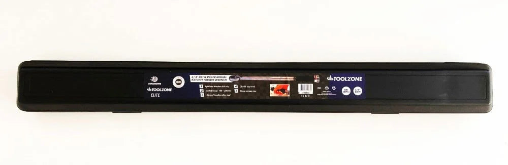 TORQUE WRENCH 3/4 DRIVE 100-500nm CALIBRATION CERTIFICATE LOCKING NUT - TOOLZONE KDPSS025