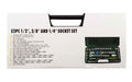 SOCKET SET 1/4 3/8 1/2 DRIVE 52 PIECES METRIC & AF - TOOLZONE KDPSS102