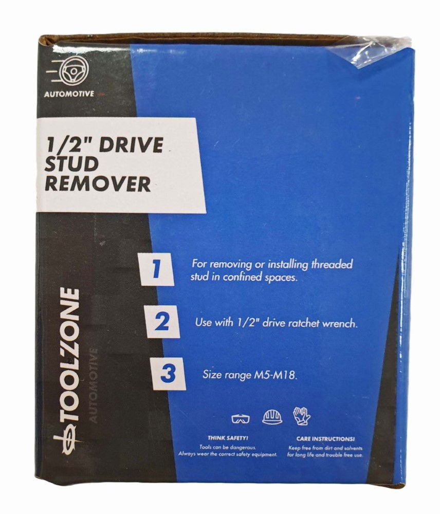 STUD REMOVER 1/2 DRIVE M5-M18 - TOOLZONE KDPSS291