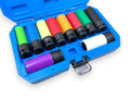 10PC 1/2 SLEEVED ALLOY WHEEL NUT SOCKET SET - TOOLZONE