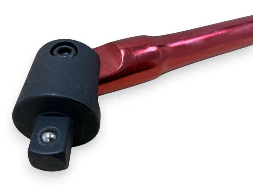 RED 24 X 1/2  FLEXIBLE KNUCKLE BREAKER BAR - TOOLZONE