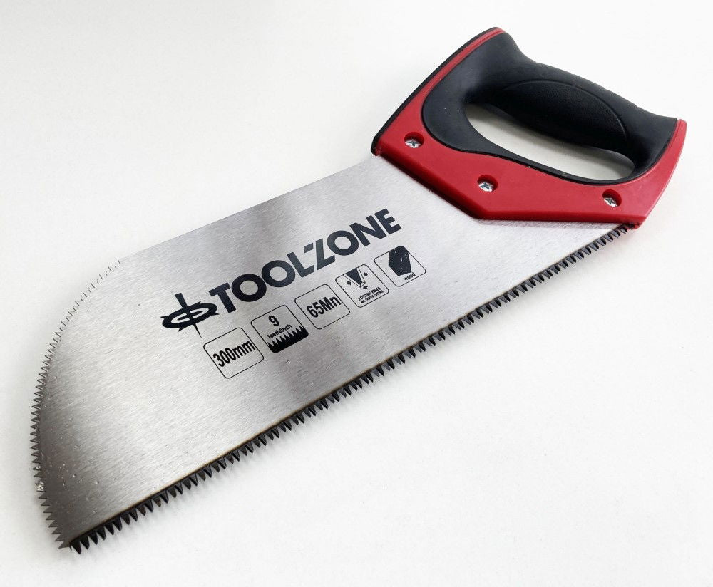 FLOORBOARD SAW 12 9 TPI 65Mn SOFT GRIP HANDLE - TOOLZONE KDPSW146