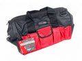 TOOL BAG 16 28 POCKETS HARD BASE NYLON RED AND BLACK - TOOLZONE KDPTB017