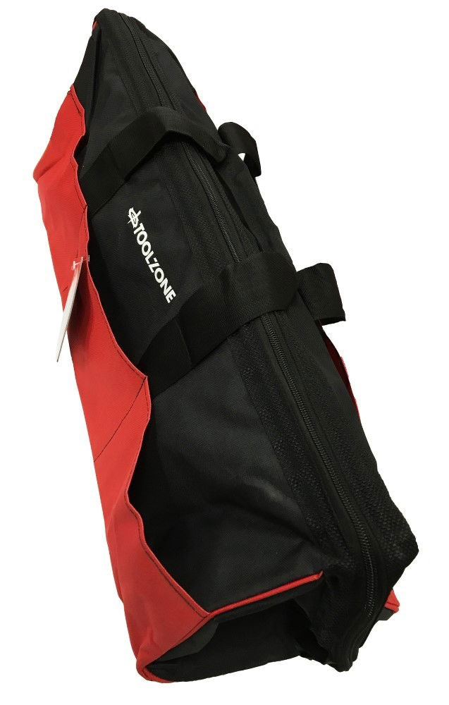 TOOLBAG 24 WIDE OPENING HEAVY DUTY NYLON WITH 6 EXTERNAL POCKETS - TOOLZONE KDPTB026
