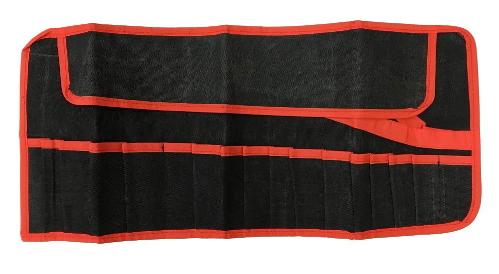 TOOL ROLL 16 POCKET CANVAS 525x285mm - TOOLZONE KDPTB030