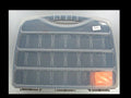ORGANISER 480mm 25 SECTION WITH INTERCHANGEABLE DIVIDERS AND CLEAR LID - TOOLZONE KDPTB092