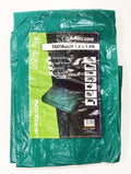 TARPAULIN 1.8m x 2.4m POLYETHYLENE WITH EYELETS - TOOLZONE KDPTL007