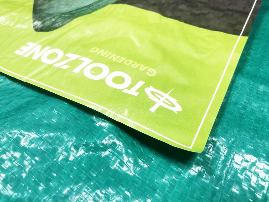 TARPAULIN 2.7m x 3.5m POLYETHYLENE WITH EYELETS - TOOLZONE KDPTL008