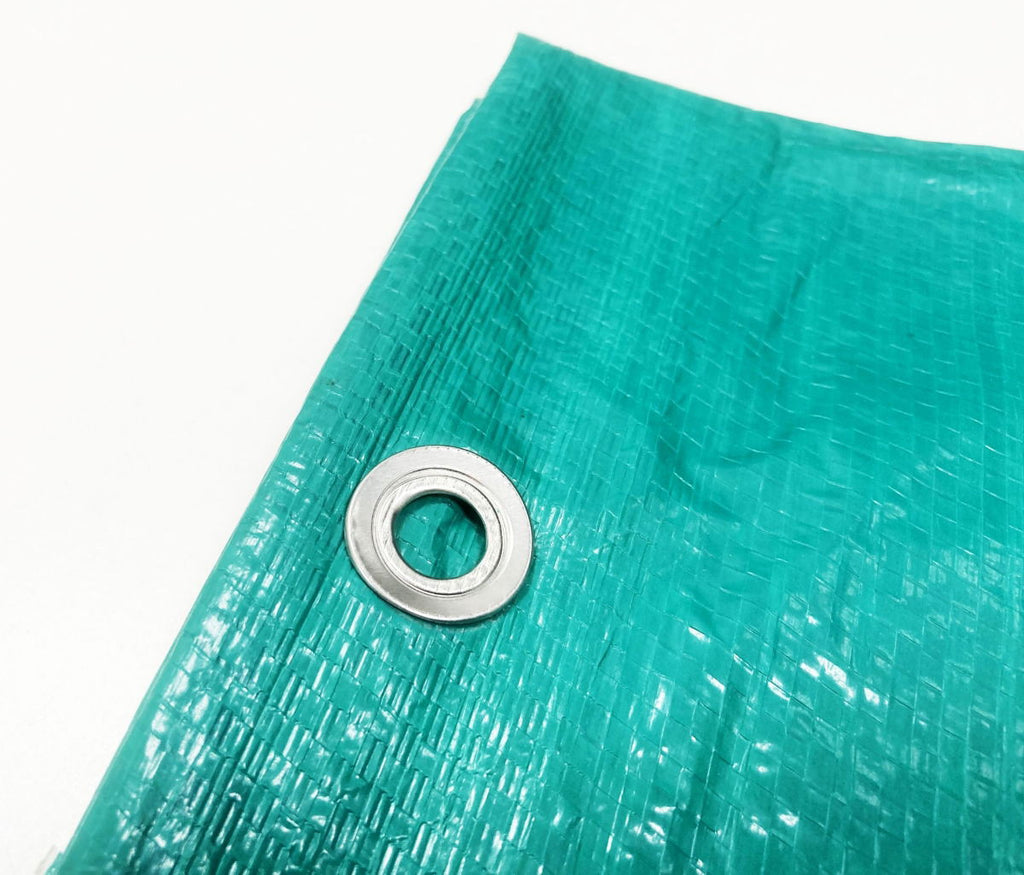 TARPAULIN 2.7m x 3.5m POLYETHYLENE WITH EYELETS - TOOLZONE KDPTL008