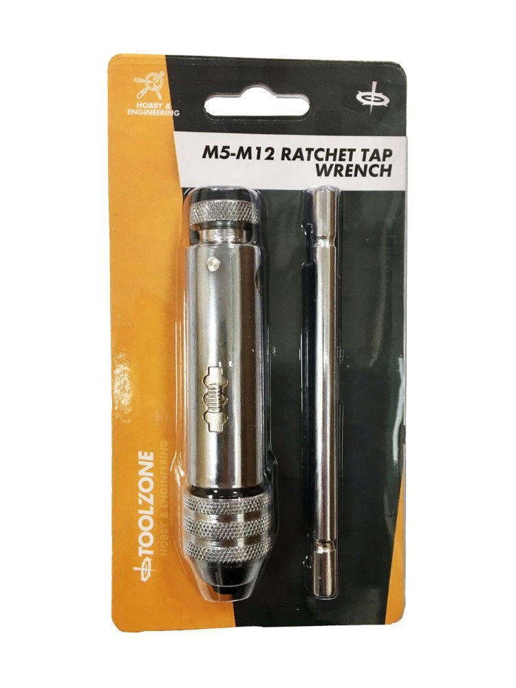 RATCHET T TAP WRENCH M5-M12 - TOOLZONE KDPTP116