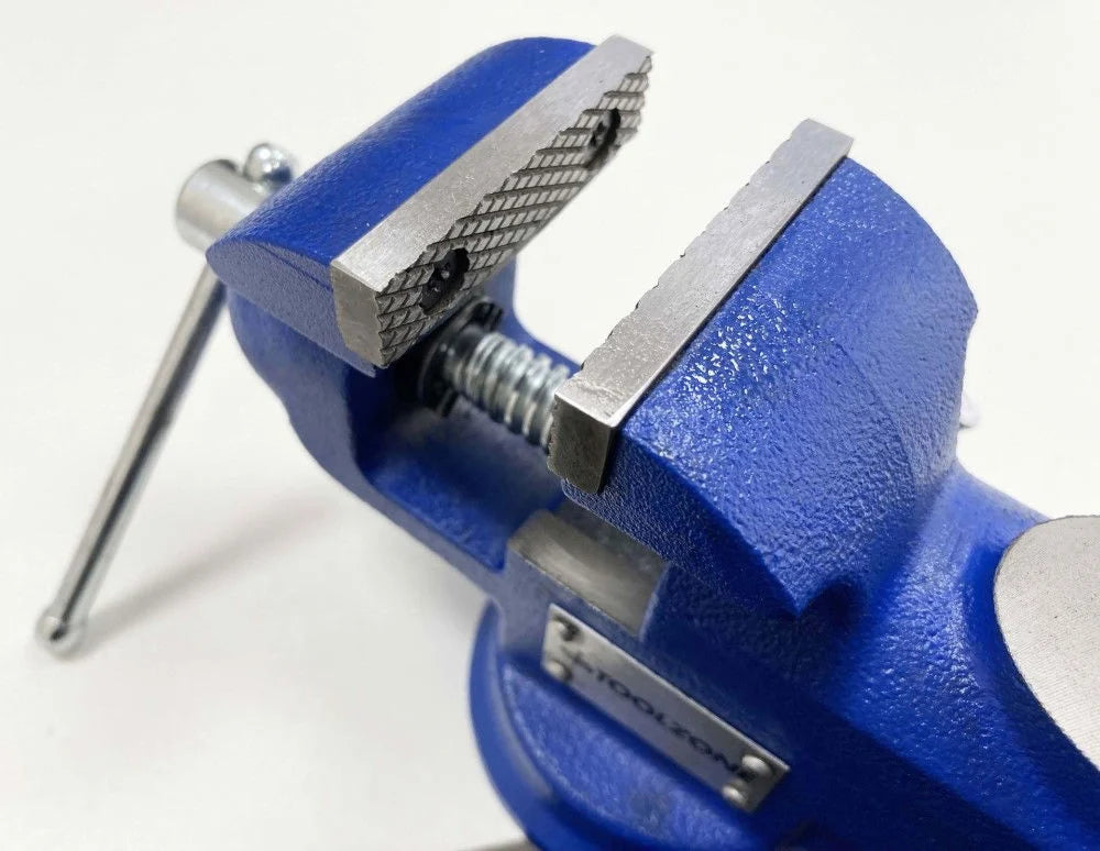 SWIVEL TABLE VICE 2 50mm JAW WIDTH 60mm MAX OPENING - TOOLZONE KDPVC035